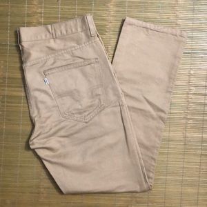 Levi’s Men’s Khaki Trousers 34W 30L